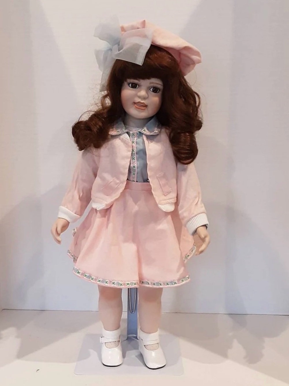 Moments Treasured Vintage Porcelain Renee Doll